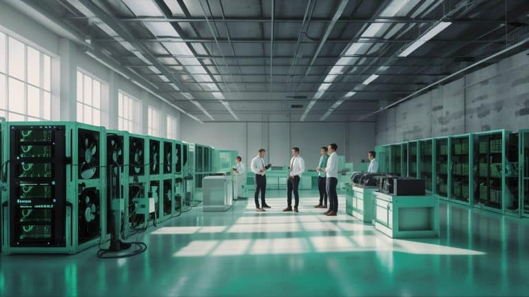 Professionelle Mining Hosting Infrastruktur